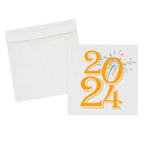 Seed paper Christmas card 21 x 21 cm - Image 3